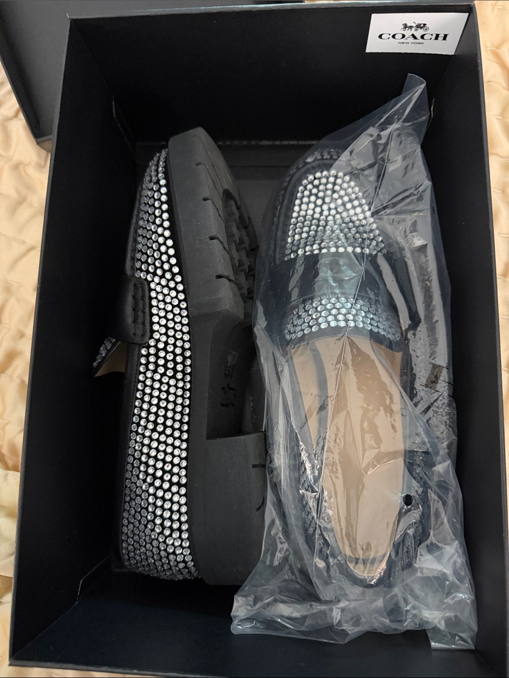Coach Leah Crystal Loafers - Picture 14 of 16